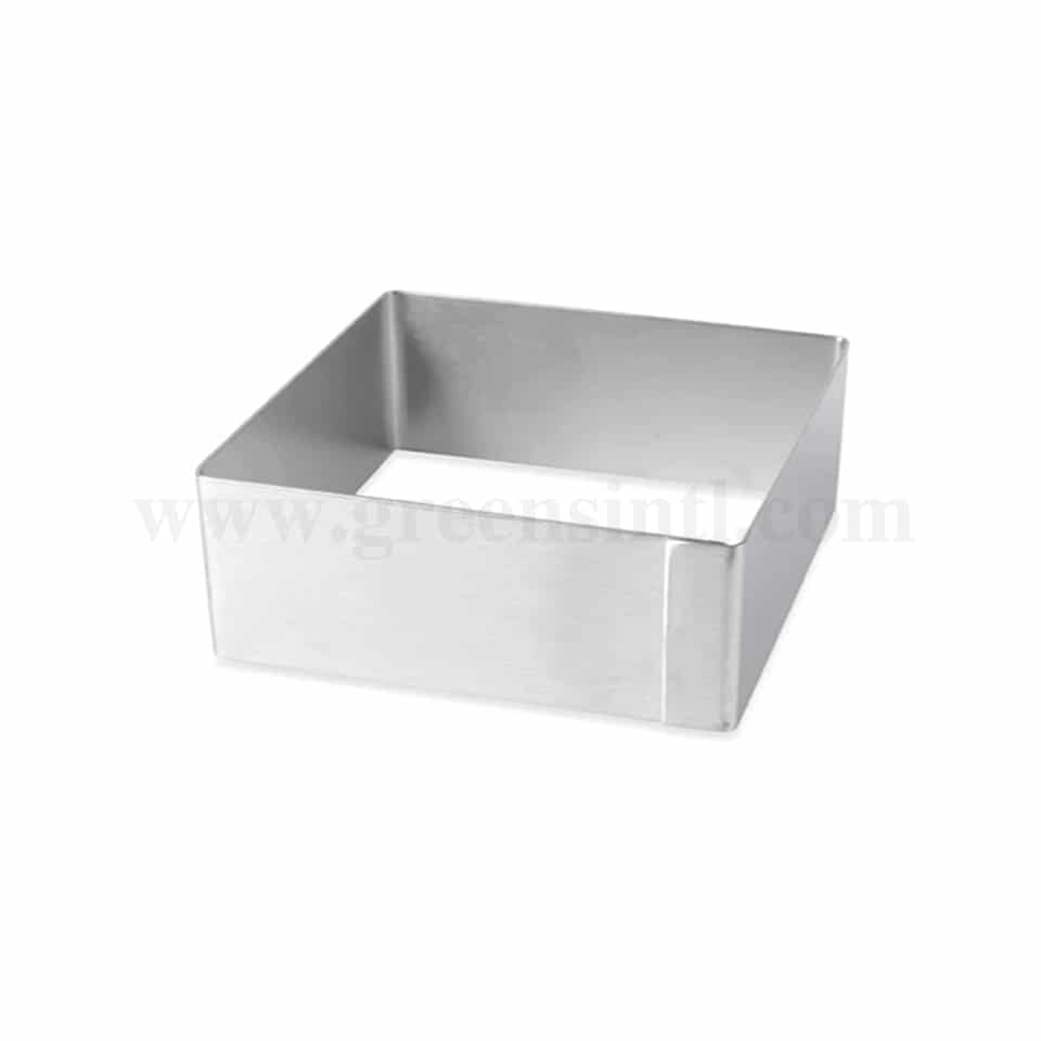 GREENS CHOICE Cake Ring Square L 240 mm x H 45 mm