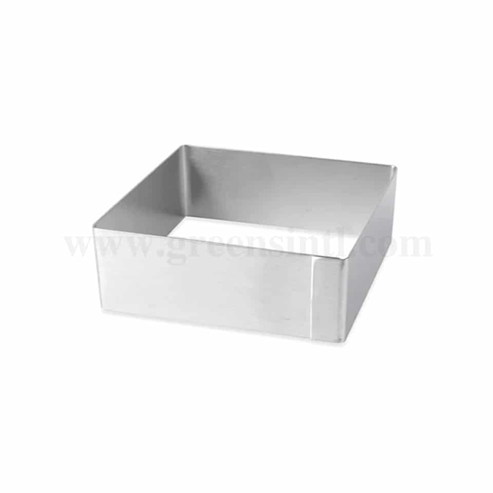 GREENS CHOICE Cake Ring Square L 200 mm x H 50 mm