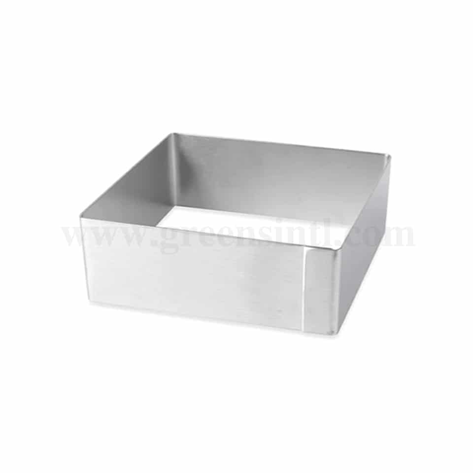 GREENS CHOICE Cake Ring Square L 220 mm x H 50 mm