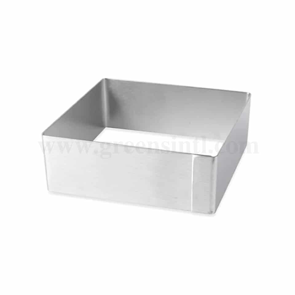 GREENS CHOICE Cake Ring Square L 260 mm x H 50 mm