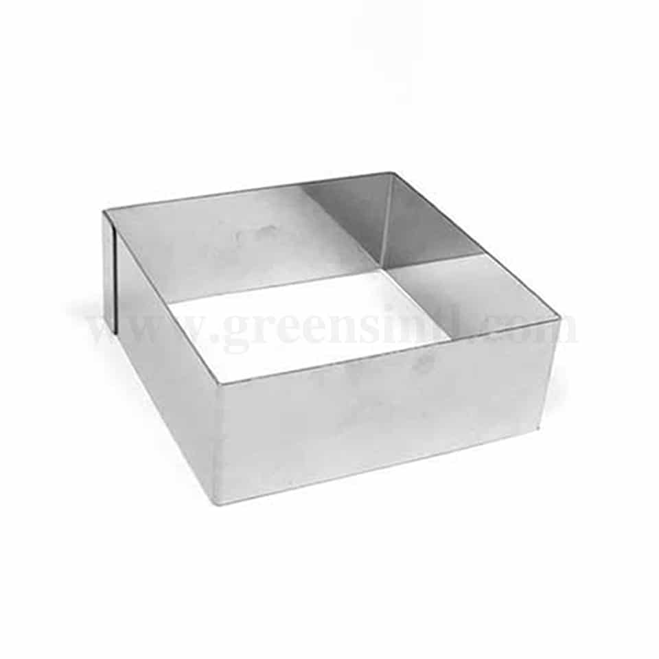GREENS CHOICE Cake Ring Square L 300 mm x H 60 mm