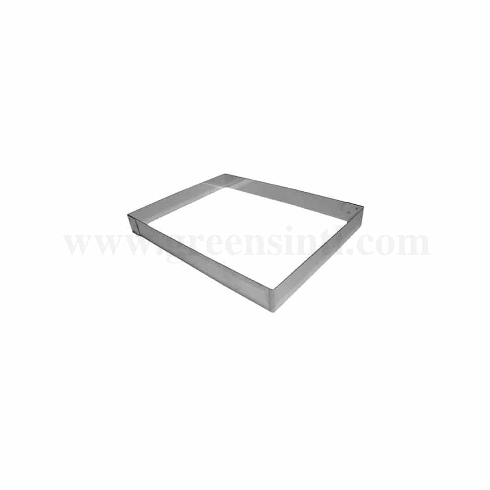 GREENS CHOICE Cake Ring Rectangle L 580 mm x W 380 mm x H 45 mm
