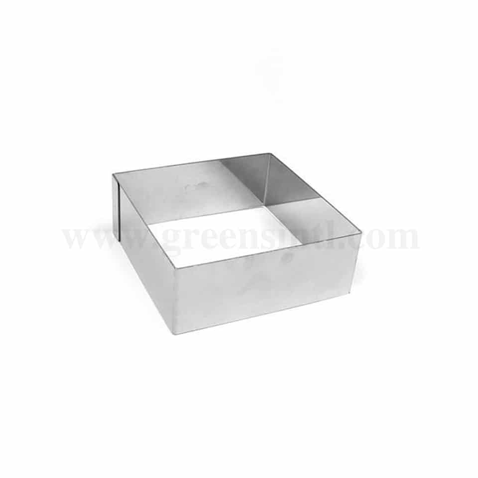 GREENS CHOICE Cake Ring Square L 150 mm x H 150 mm