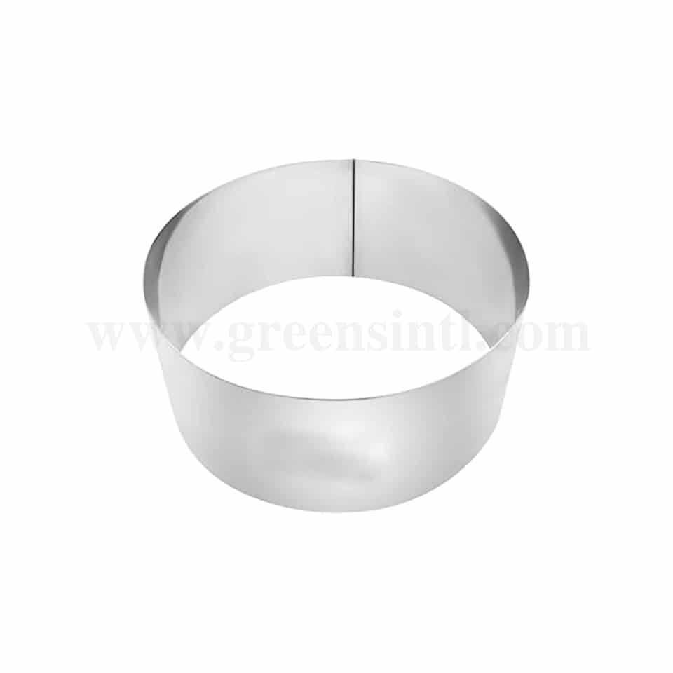 GREENS CHOICE Cake Ring Round D 6 Inch x H 3 Inch