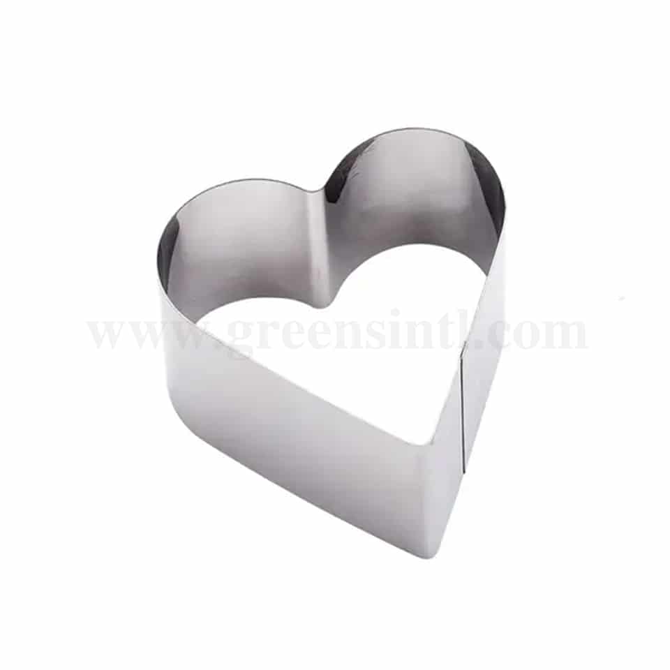 GREENS CHOICE Cake Ring Heart Big L 760 mm x W 760 mm x H 40 mm
