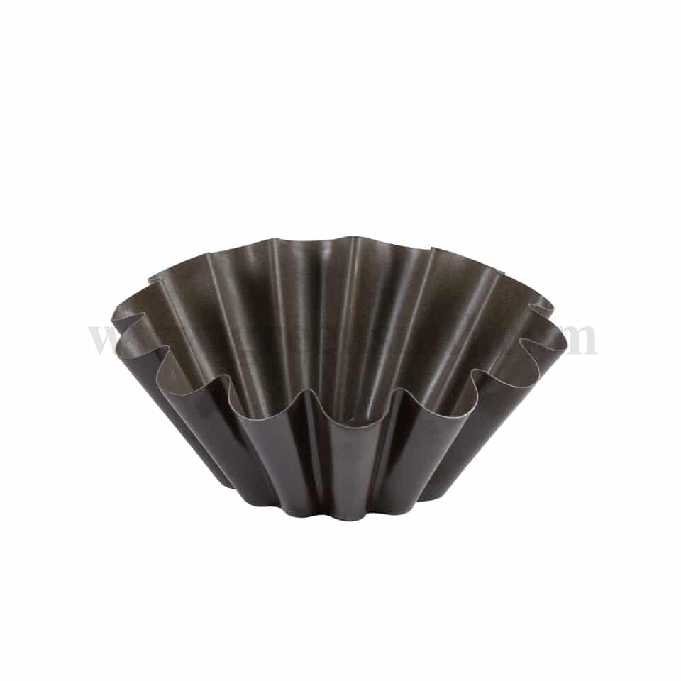 GOBEL Non-stick Brioche large ribs  flat bottom  D200/97 x  h 72 mm