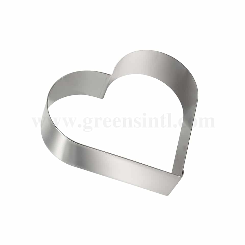 GOBEL Heart Cake Ring  275 x 240 x h 45 mm