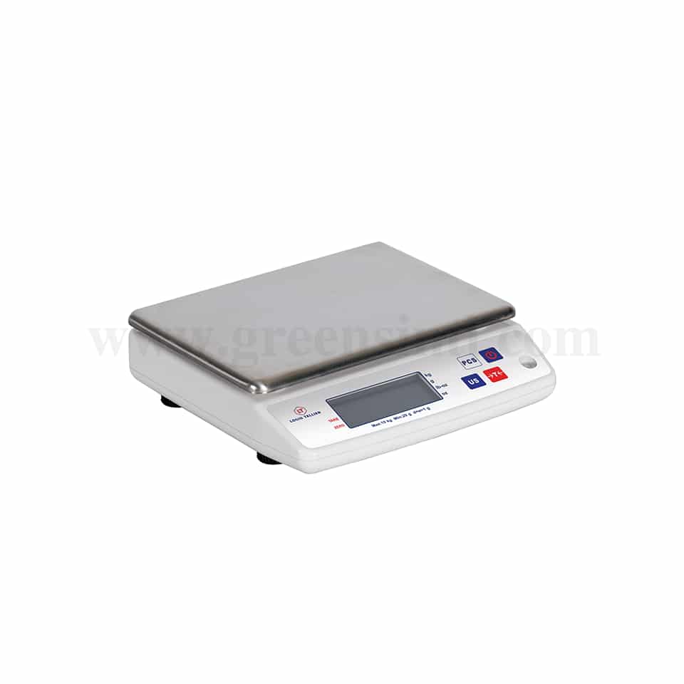 LOUIS TELLIER Professional electronic scale - 10kg -220 x 165 mm