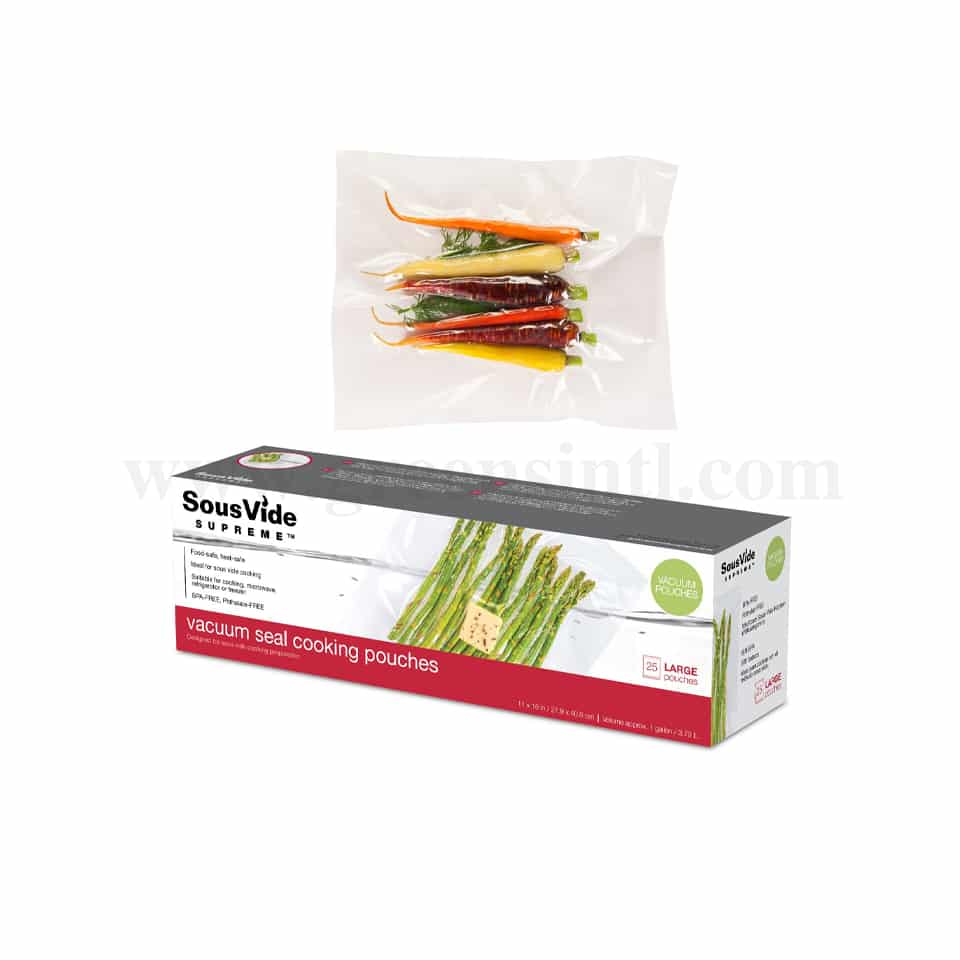 LOUIS TELLIER SousVide Supreme Vaccum Bags 3.8 L