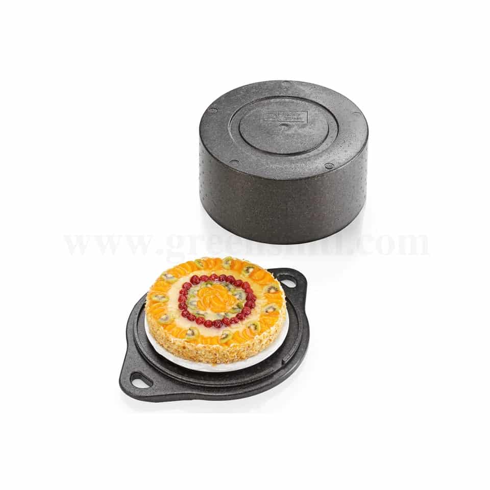THERMOHAUSER Cake Thermo Box Round 340 x 150 mm-10.5 L