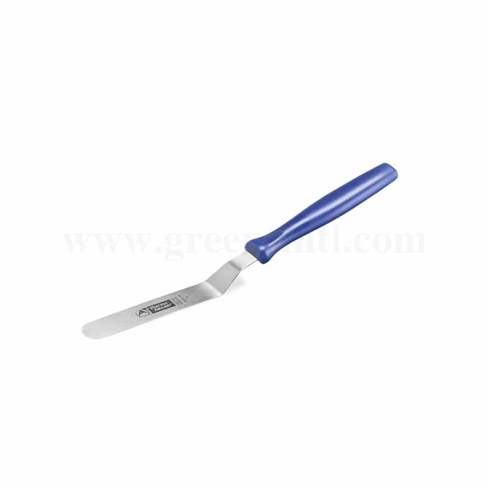 THERMO HAUSER Angular Spatula Round Blade 95 mm