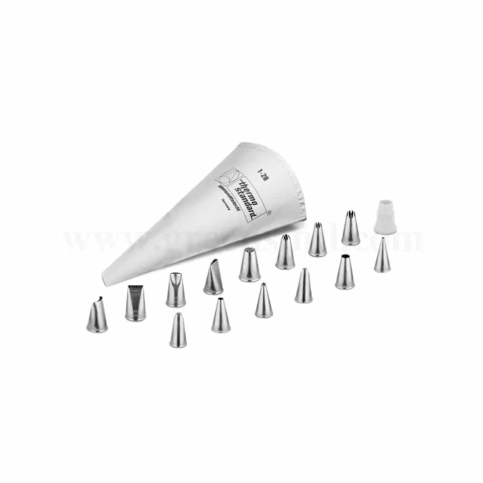 THERMOHAUSER Pastry Bag Set of 16