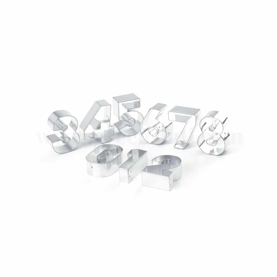 THERMOHAUSER Cookie cutter set of Numbers