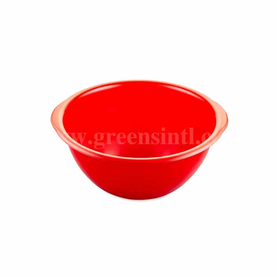 THERMOHAUSER Plastic Mixing Bowl Red D160 x h80 mmm-1 L