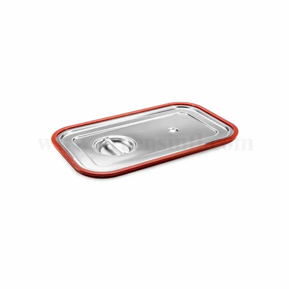 THERMOHAUSER Push-in lid for GN 1/1 containers stainless steel with Silicone Seal