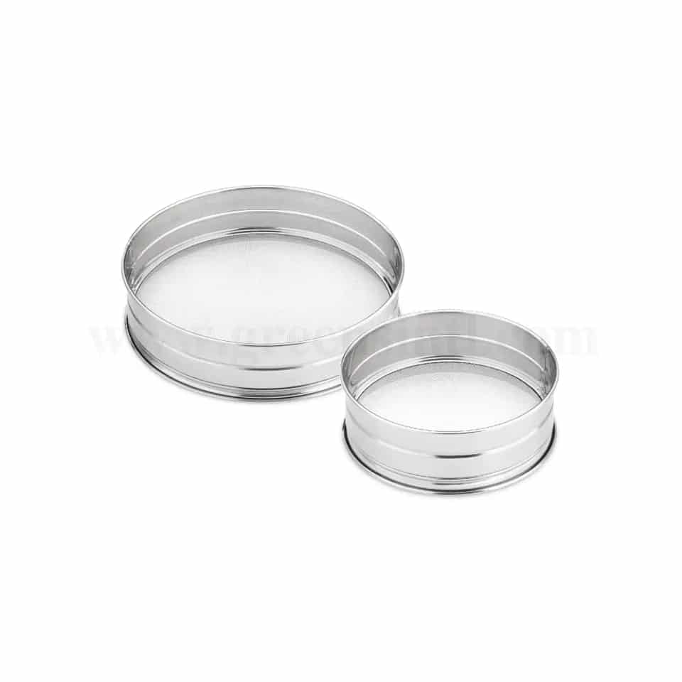 THERMOHAUSER Stainless steel Flour sieves / kitchen sieves Coarse Mesh D 350mm