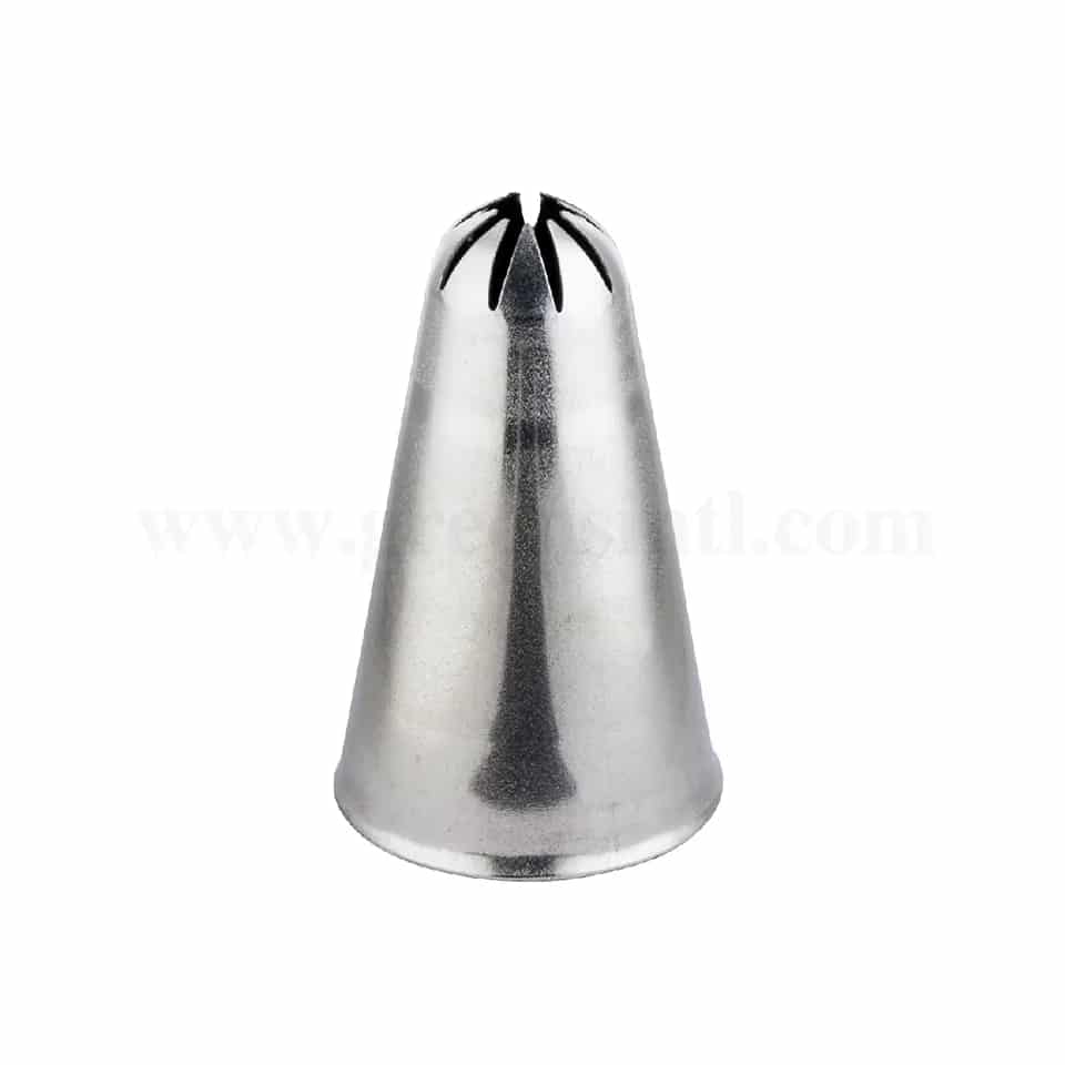 THERMOHAUSER Closed Star Piping Tip D 3 mm-8 Teeth