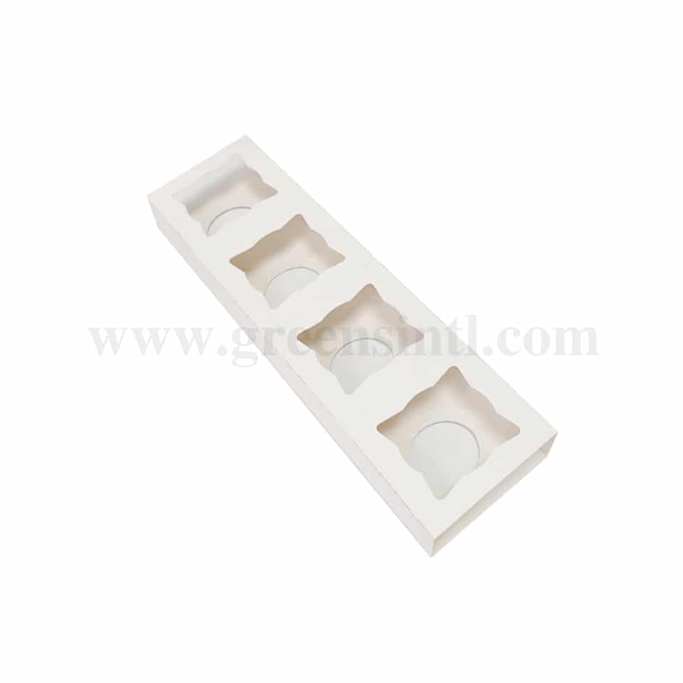 GREENS Verrine Holder White 85 x 85 x 35 mm