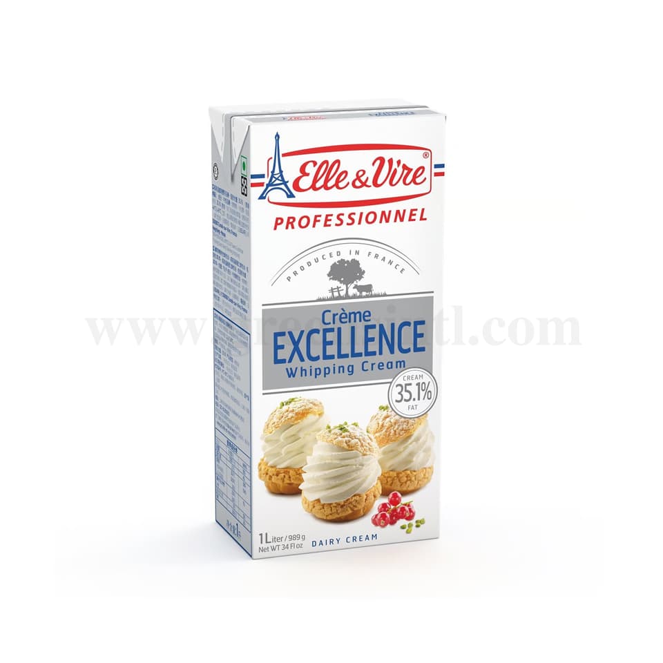 ELLE & VIRE Excellence UHT Whipping Cream 1L