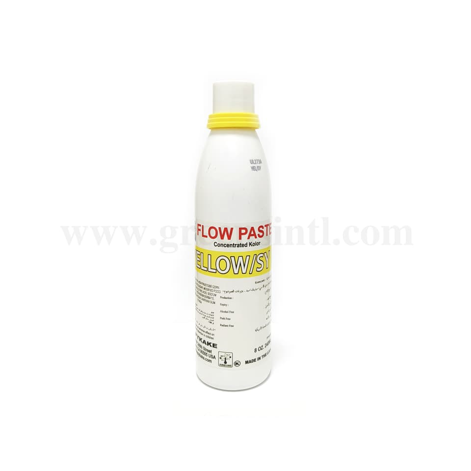 KOPYKAKE Flow Paste Yellow 8oz.(240ml) Special
