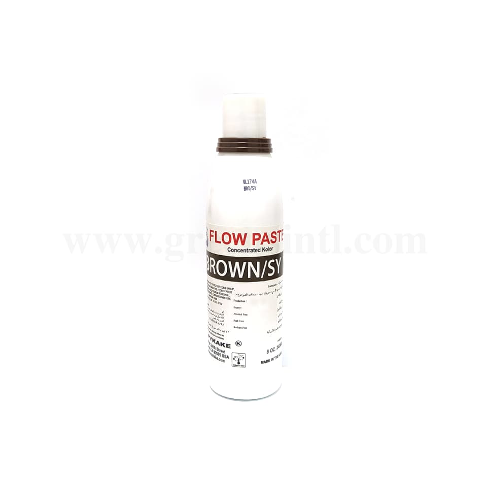 KOPYKAKE Flow Paste Brown 8oz.(240ml) Special