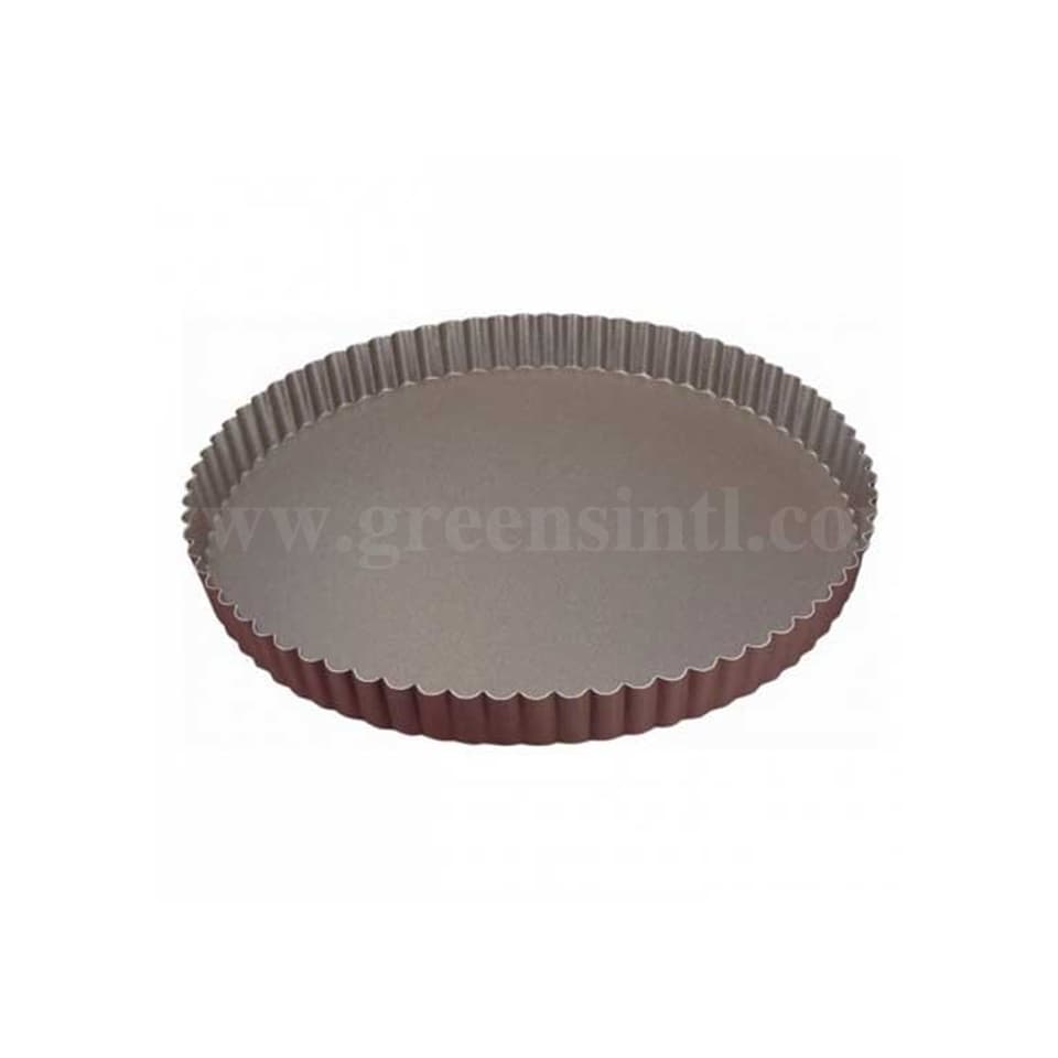 GOBEL Non-stick Round fluted pie dish D260/240 x h25 mm