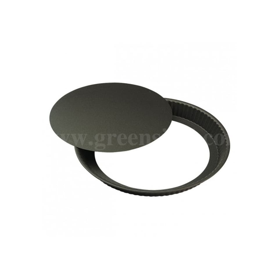 GOBEL Round Fluted Tart Mould Removable Bottom D260/230x h30mm