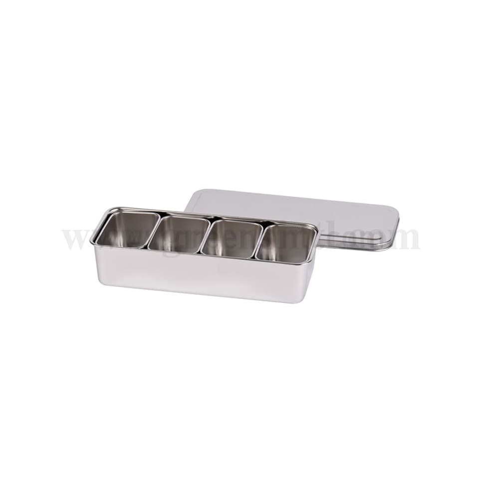 LOUIS TELLIER Japanese box with 4 bins 280x115x60 mm