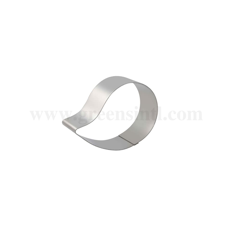 MARTELLATO Comma-shaped Cake Band 295 x 220 x h40mm