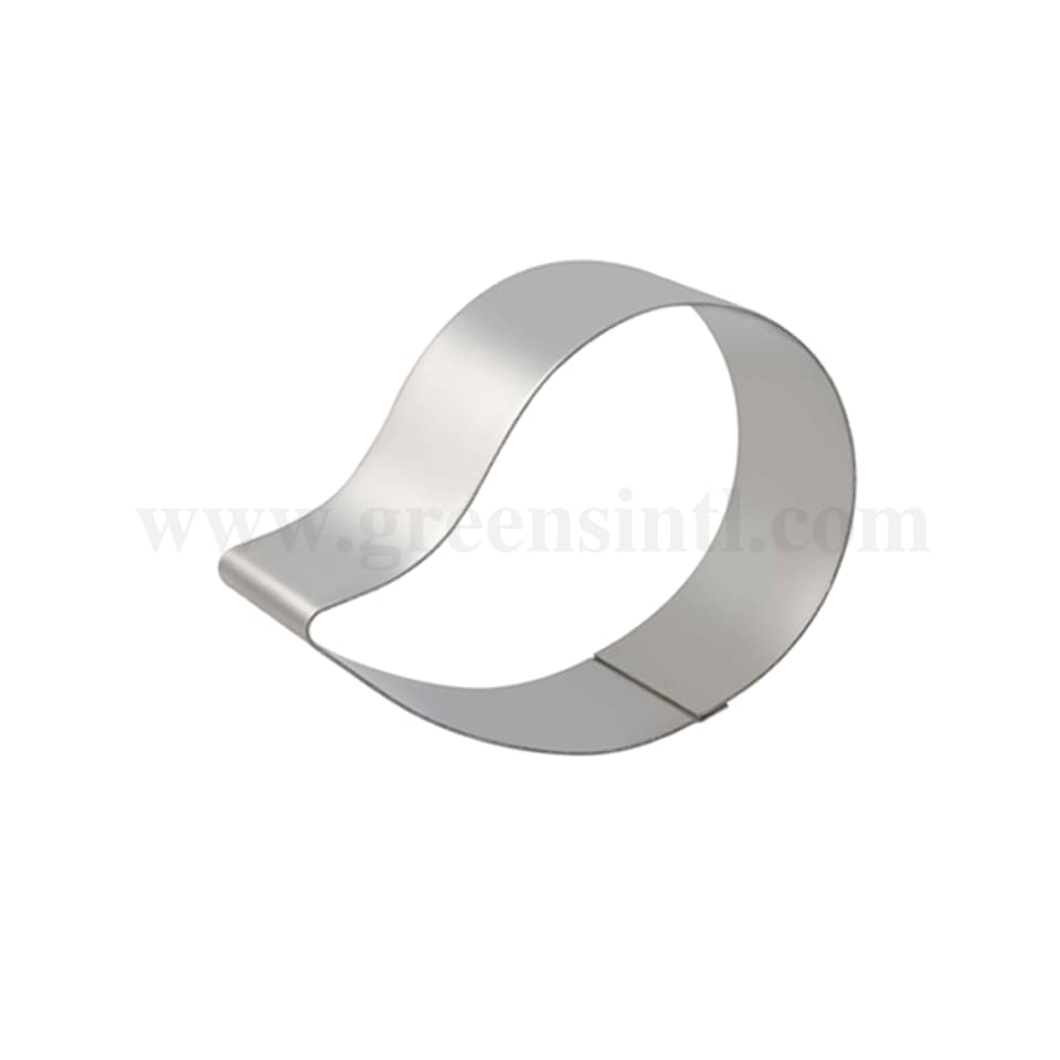 MARTELLATO Comma-shaped Cake Band 375 x 265 x h40mm