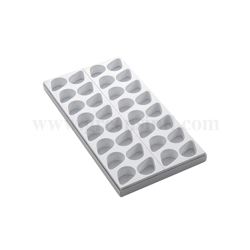 MARTELLATO Mould for Mignon Drop 50 x 35 x h 25 mm-32 Pcs