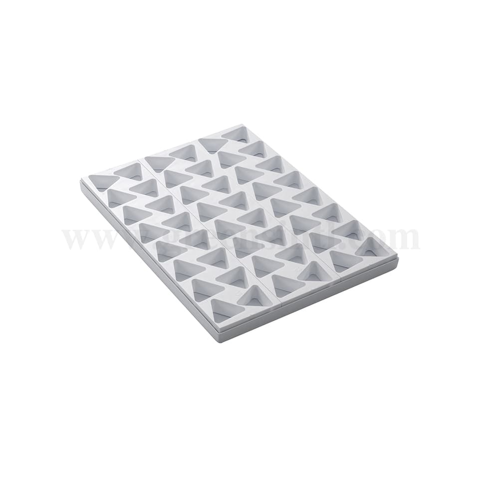 MARTELLATO Mould for Mignon Triangle 48 x 43 x h 25 mm-48 Pcs