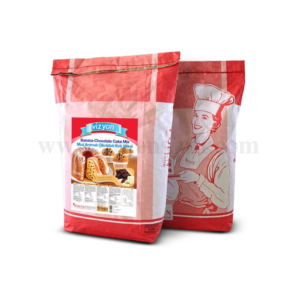 VIZYON Chocolate Banana Cake Mix 10 Kg