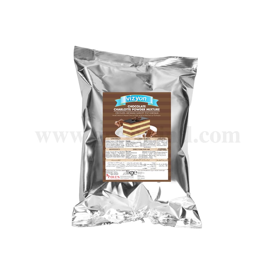 VIZYON Chocolate Charlotte Powder 1 Kg