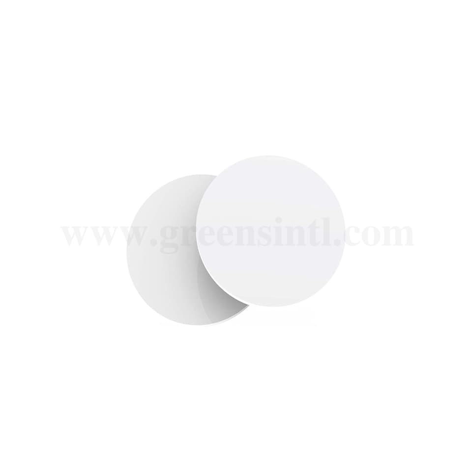 White D 8 Inch H 3 mm