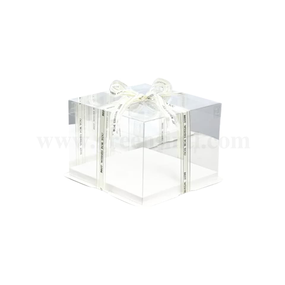 Transparent L 21.5 cm x W 21.5 cm x H 24 cm