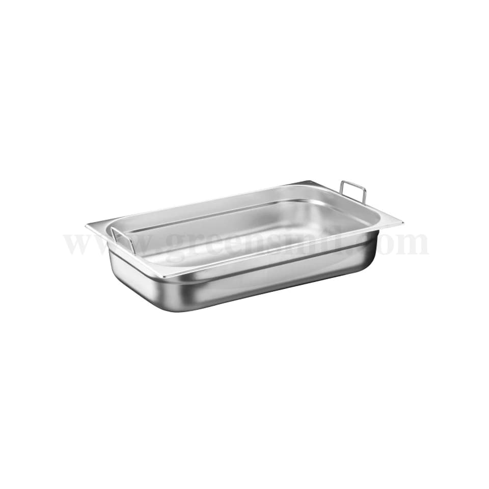 THERMOHAUSER Stainless Steel GN 1/1 container with Foldable Handles h200mm-25 L