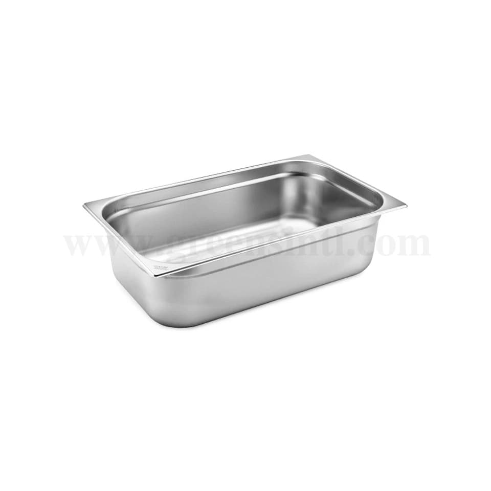 THERMOHAUSER Stainless steel GN 1/1 container without handles h150mm-18.8 L