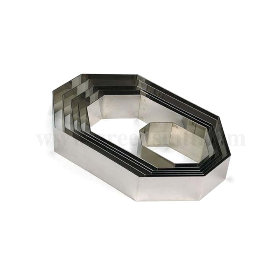 GOBEL Cake Ring Vichy 220 x 140x h 45 mm