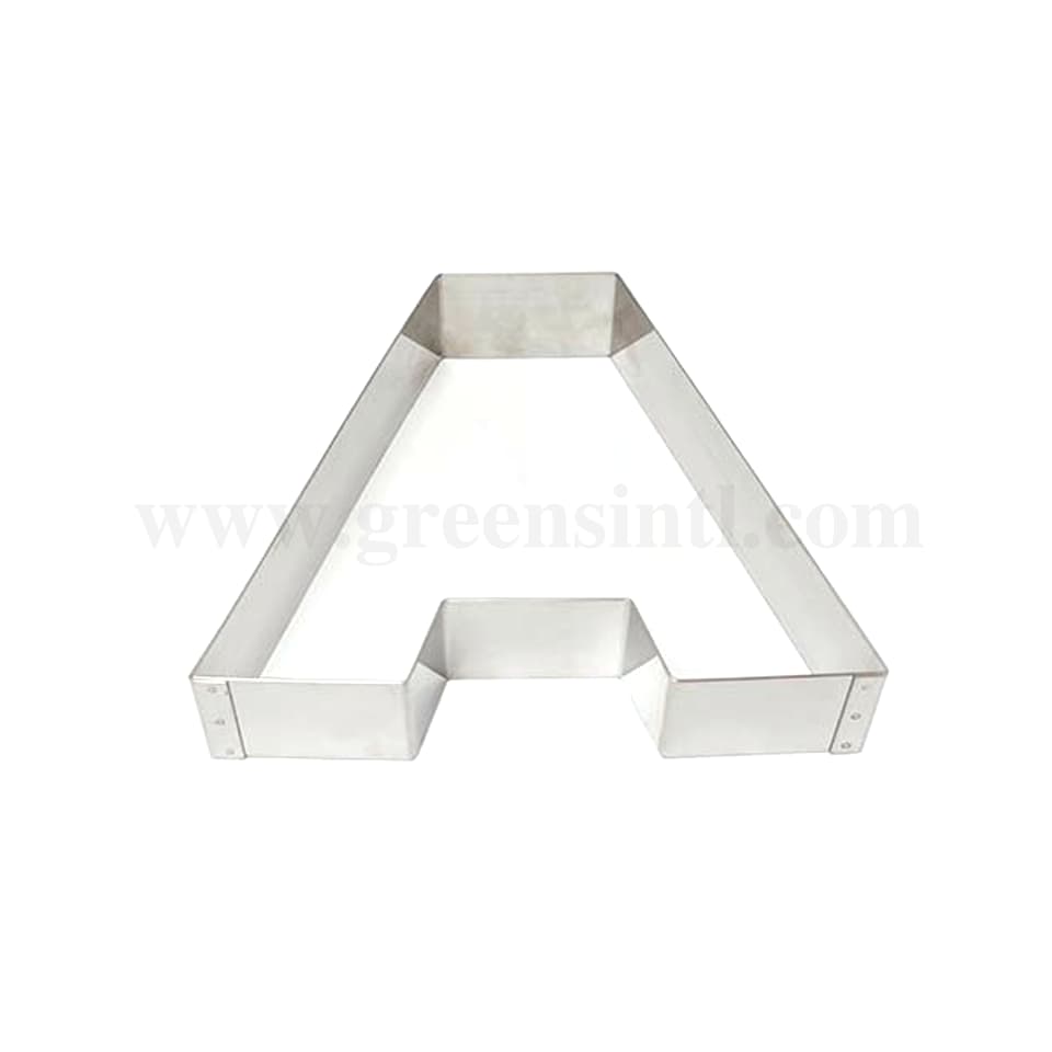 GOBEL Cake Ring Letter 'A' Shape 200 x 215 x h45mm