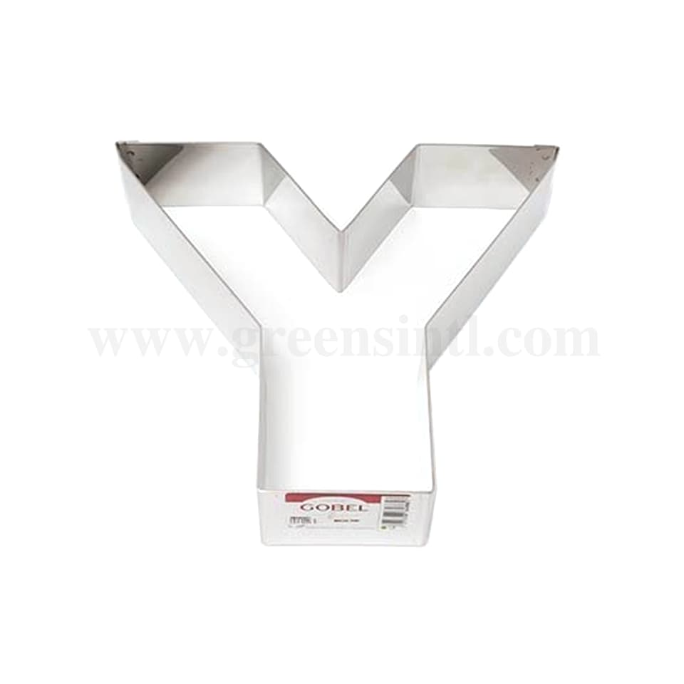 GOBEL Cake Ring Letter 'Y' Shape 200 x 224 x h45mm